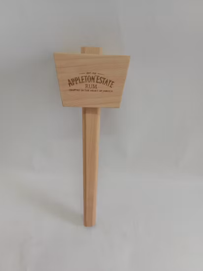 バーツール キッチンアクセサリー 木製マレットハンマー 布袋付き